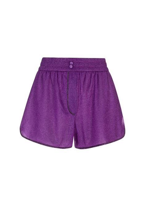 Shorts Lumiere in Tessuto Lucido Viola OSEREE | LZRF257-LUREX LAMEPURPLE